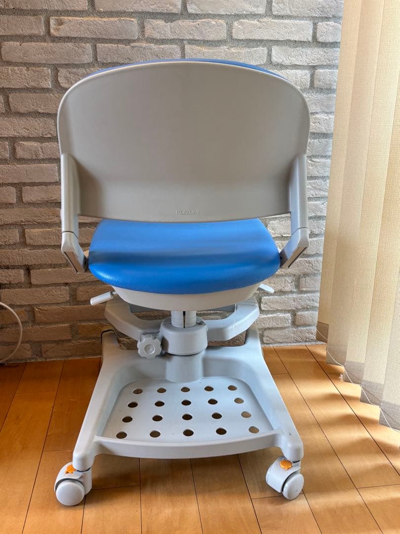 ロフトベッド デスク付き システムベッド　ネイビー　コイズミ学習デスク　椅子付き