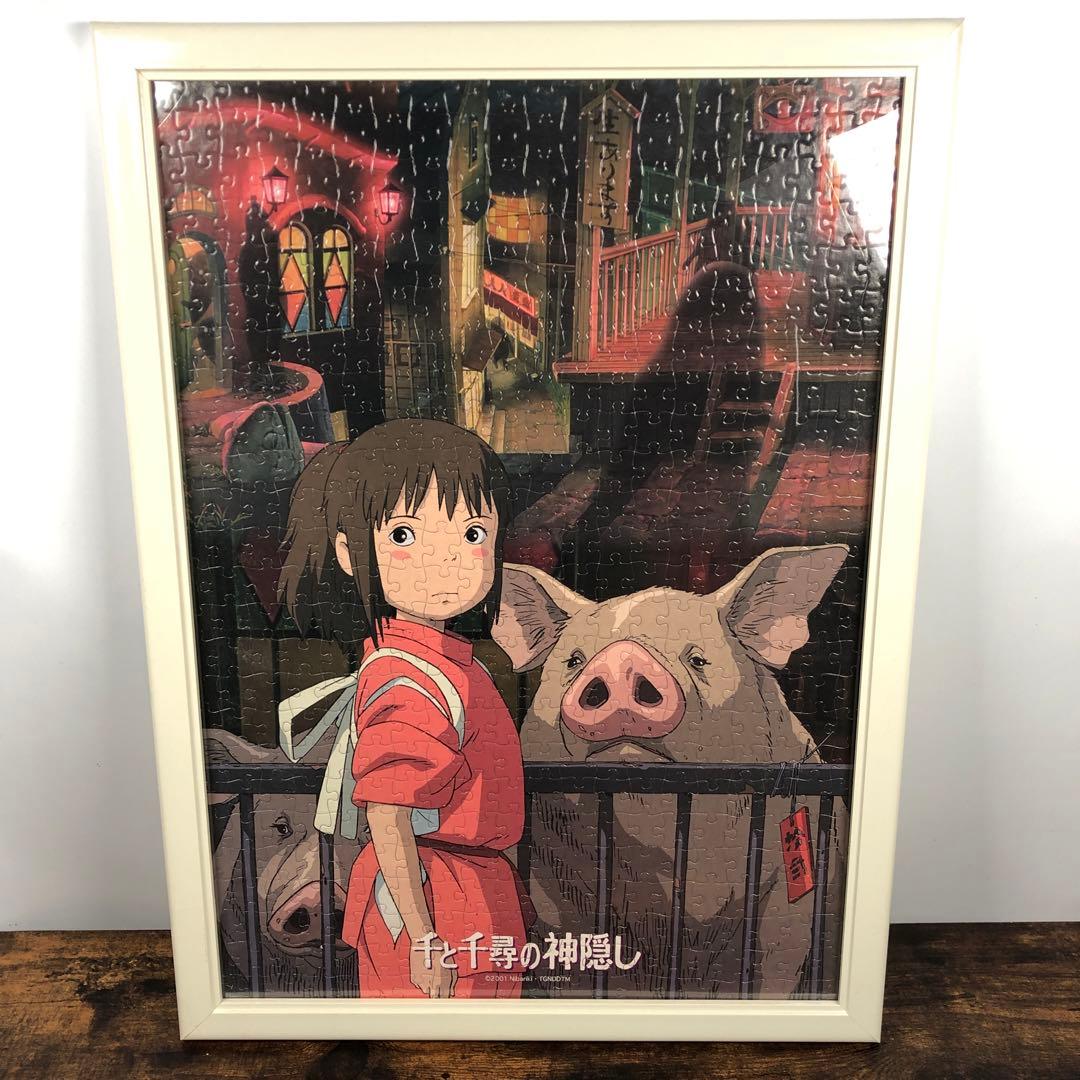 ジブリ パズル 完成品 6点 額装