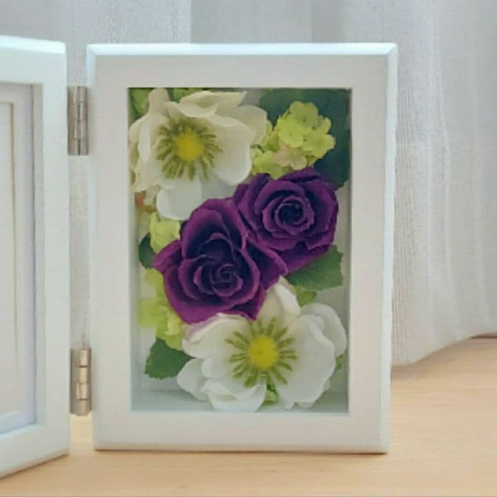 母の日プリザーブドフラワーギフト「シュシュ」