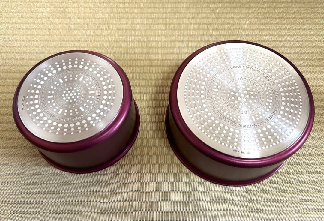 数量限定特価　ティファール　IHモーヴレッドアンリミテッド　ソースパン　2点