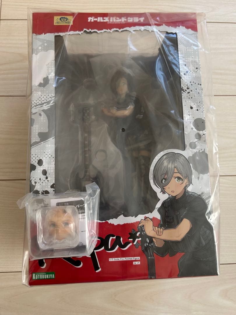 ガールズバンドクライ　ルパ　フィギュア　コトブキヤ　表情取り替えパーツ付き