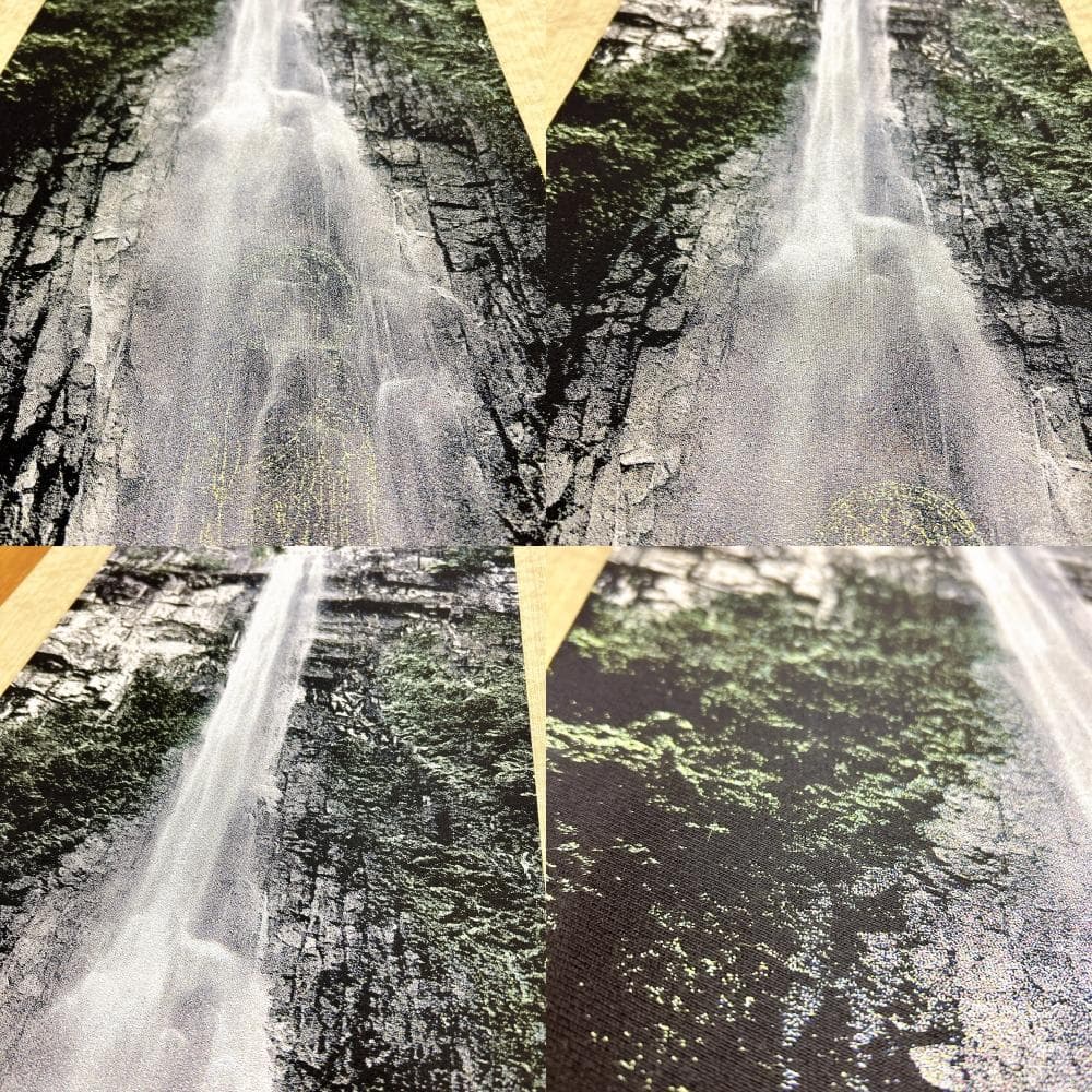 希少！掛軸 那智の滝 観音出現図 那智山 青岸渡寺 織絵 開運 縁起物 厄除け