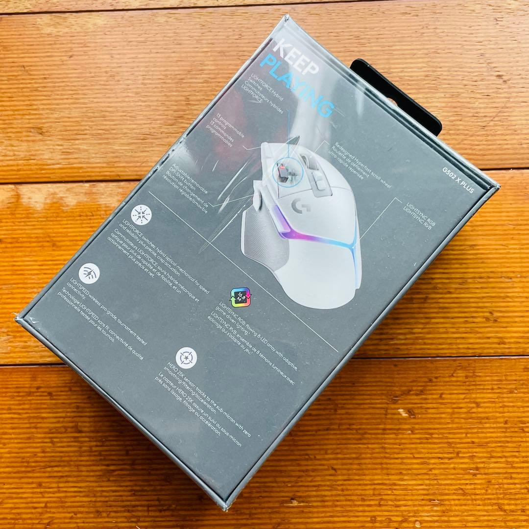 ■新品未使用■Logicool G502X PLUS ホワイト 無線ワイヤレス
