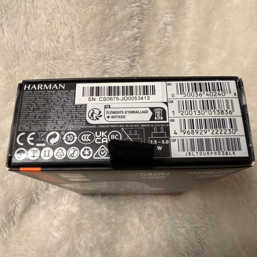 JBL TOUR PRO 3 ワイヤレスイヤホン bluetooth ブラック