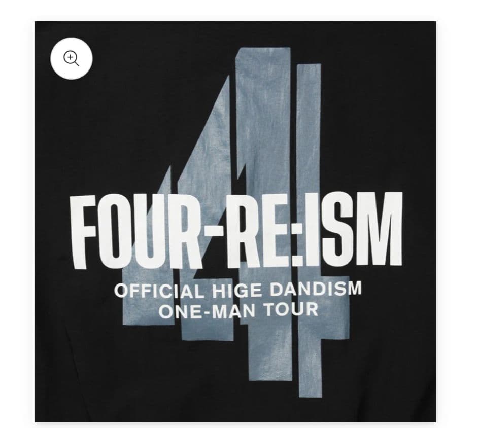 Official髭男dism　 FOUR RE:ISM　ジャケット　ワンマン