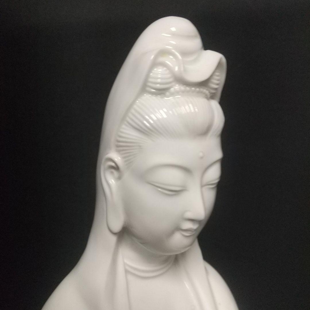 慈母観音像 鍋島焼 大五作