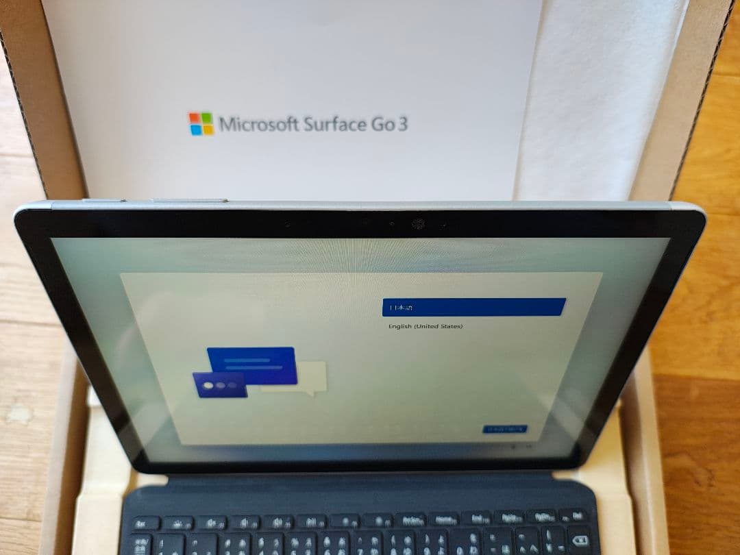 Microsoft Surface Go 3 128GBSSD　バッテリ95%