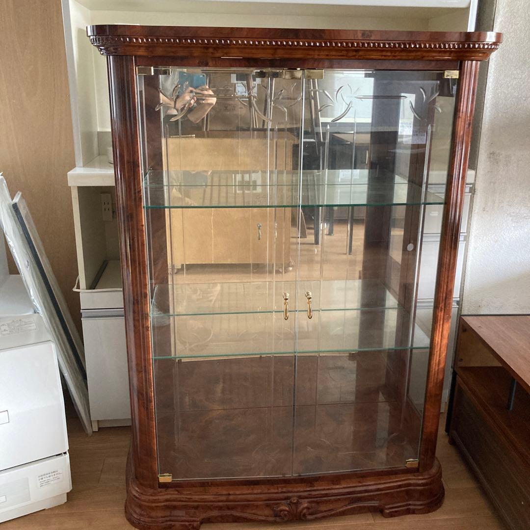 イタリア家具アマルフィ　サルタレッリ　キャビネット　　ガラスケース　アンティーク