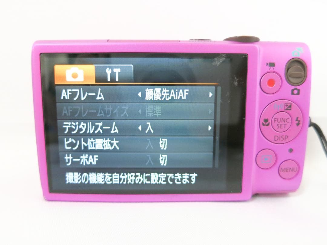 Canonコンパクトデジタルカメラ IXY 610Ｆ ピンク