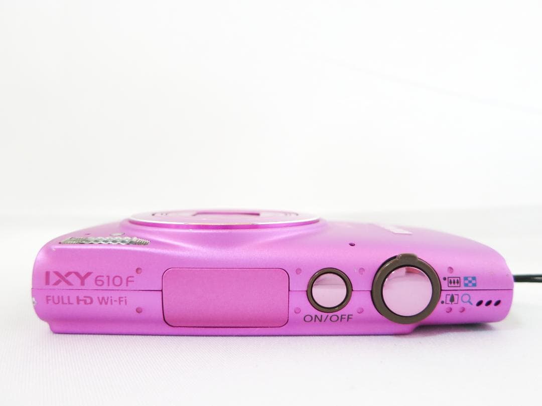 Canonコンパクトデジタルカメラ IXY 610Ｆ ピンク