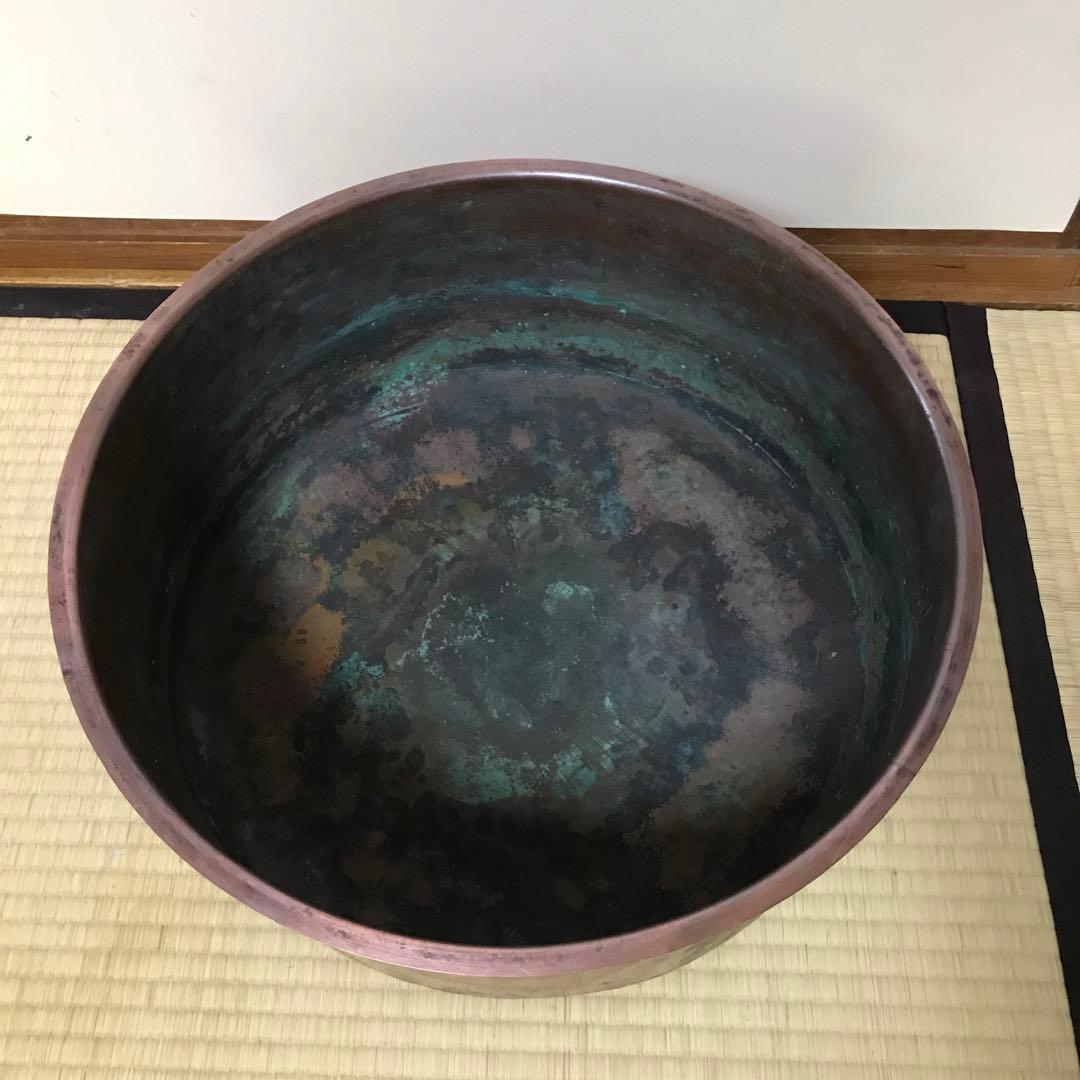 昭和レトロ　銅鍋　経約44.7㎝