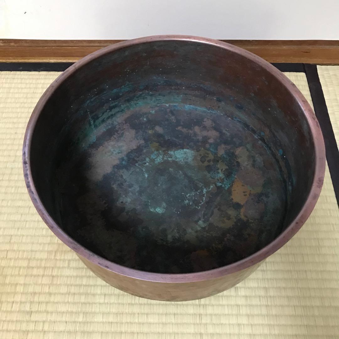 昭和レトロ　銅鍋　経約44.7㎝
