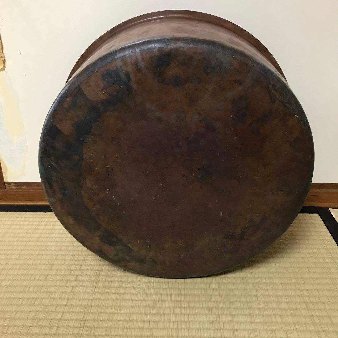 昭和レトロ　銅鍋　経約44.7㎝