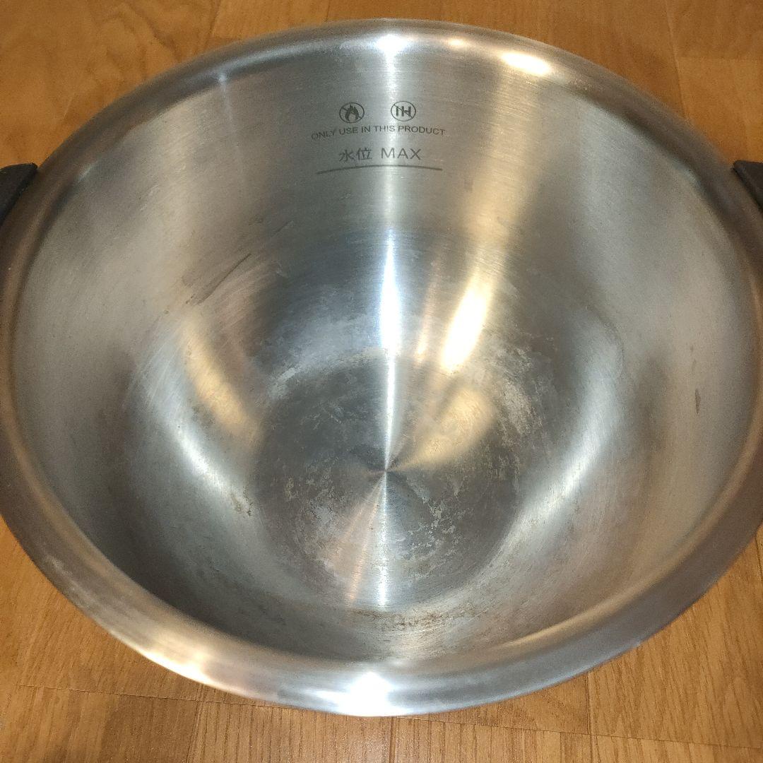 SHARP ヘルシオ 水なし自動調理鍋 KN-HT24B-R 2016年製