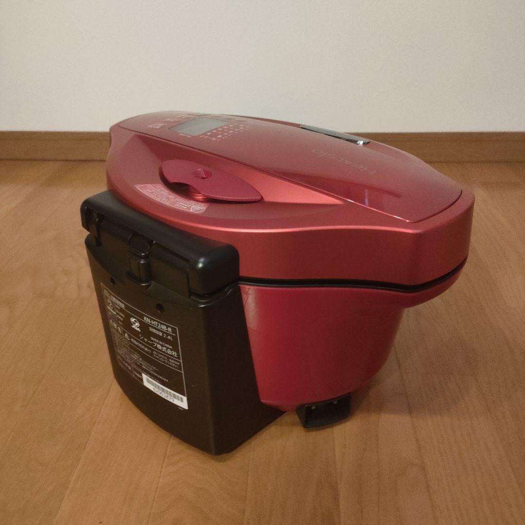 SHARP ヘルシオ 水なし自動調理鍋 KN-HT24B-R 2016年製