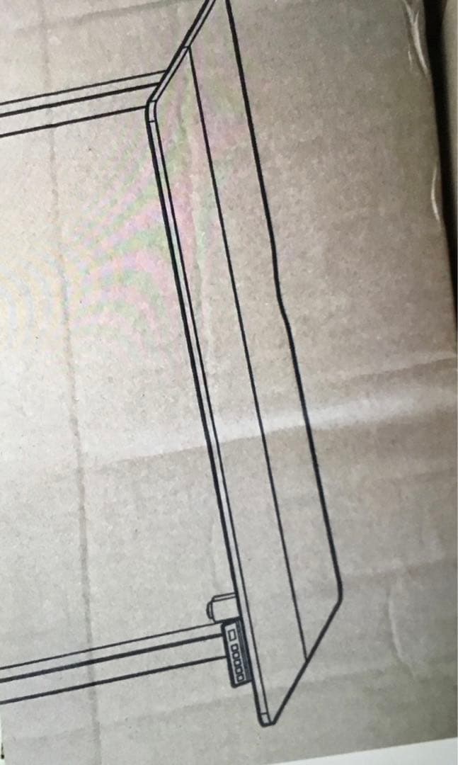 電動昇降機能付き木目調パソコンデスク 120奥行き60 高さ72-118