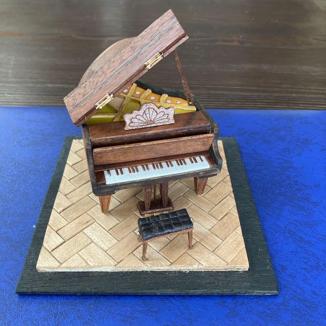 ミニチュア作品　グランドピアノ