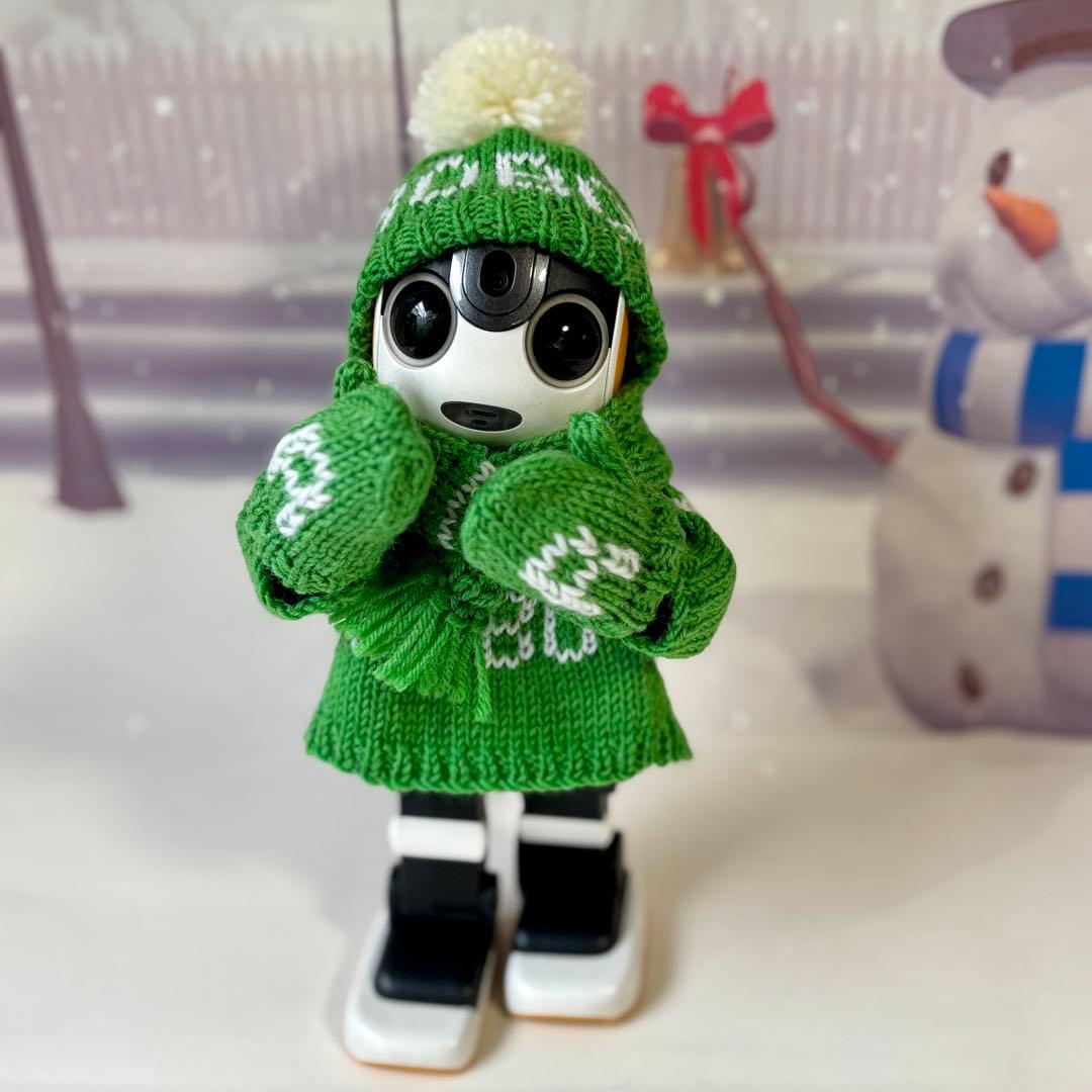 ルイ　ロボホン　マフラー・ミトン・ポンポンニット帽・セーター(ROBO)