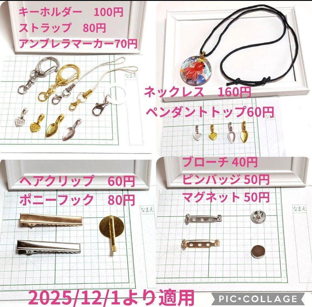 オニオオハシ（訳あり）　レジンヘアゴム　イチゴ