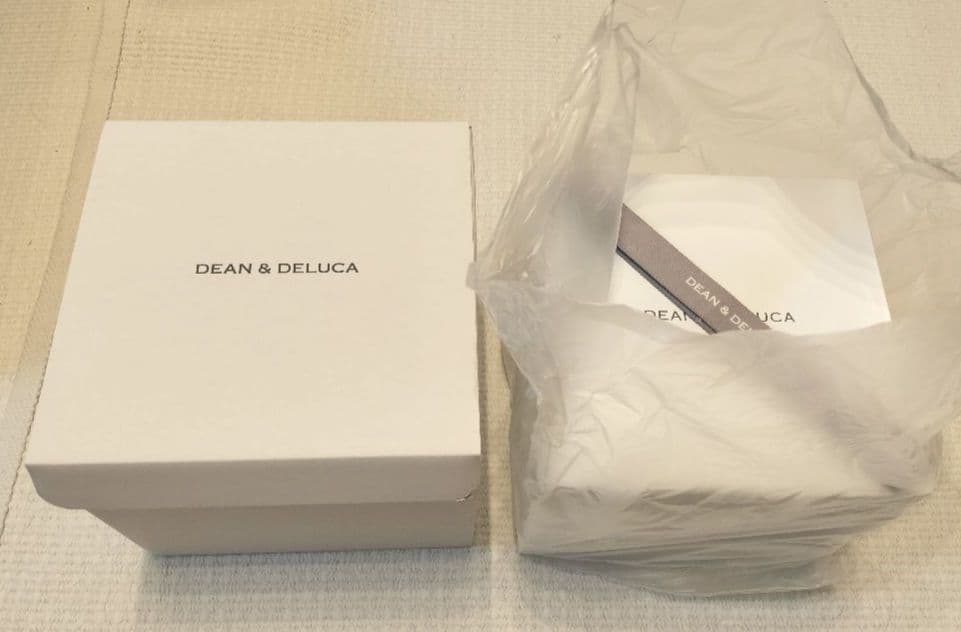 【新品未使用】DEAN & DELUCA 3段お重（大）　外箱あり　ホワイト
