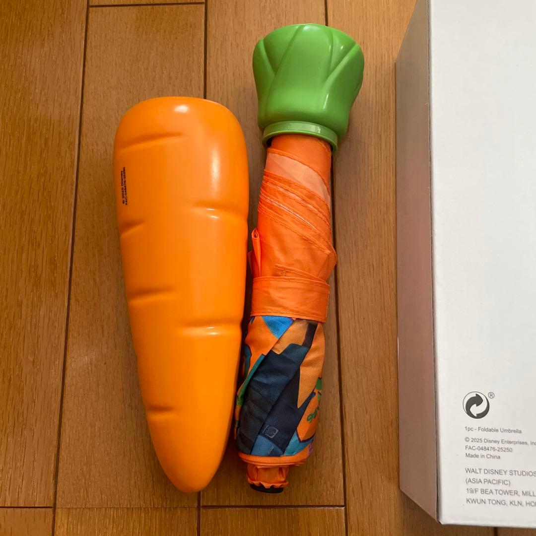 非売品 ズートピア2 にんじん 折りたたみ傘