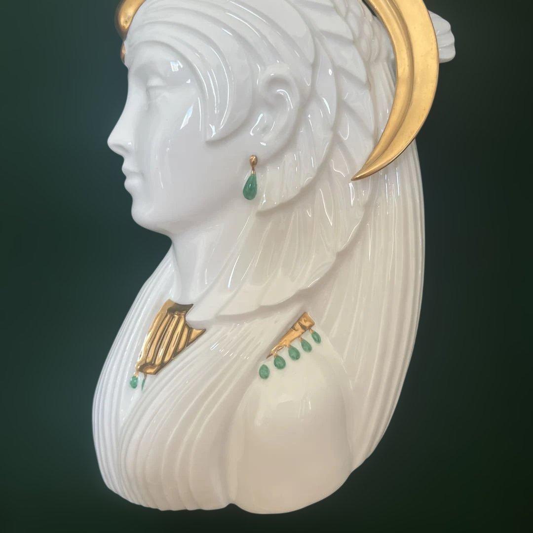 値下げ！ノリタケ オペラ陶額 「パミーナ」 K055/AC112 箱付き 額装