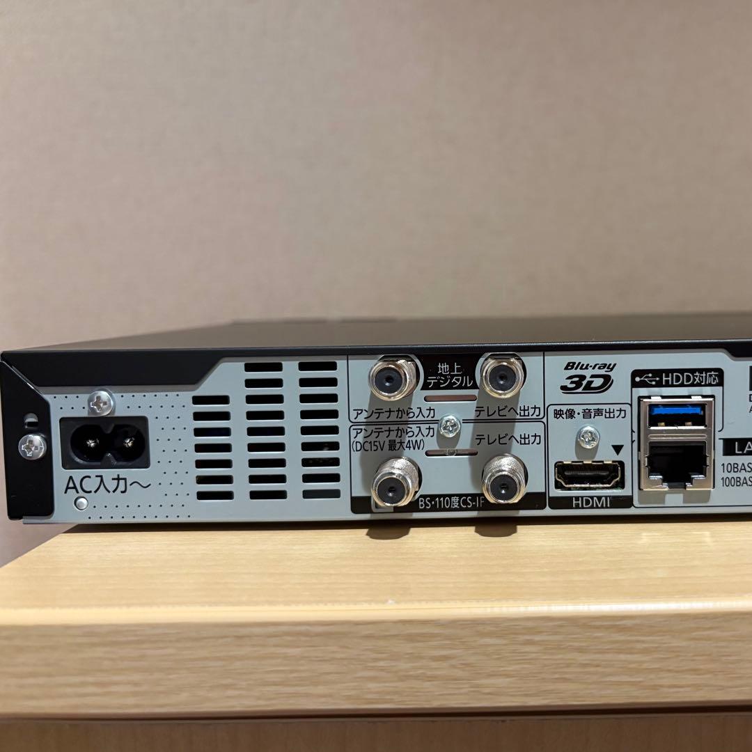 Panasonic BDレコーダー DMR-BRW520 2018年製