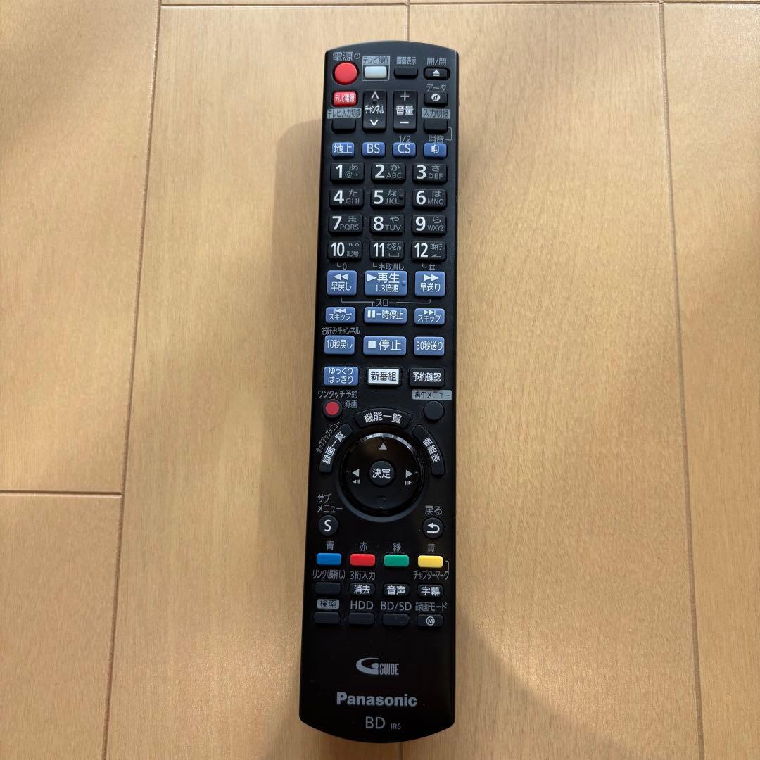 Panasonic BDレコーダー DMR-BRW520 2018年製