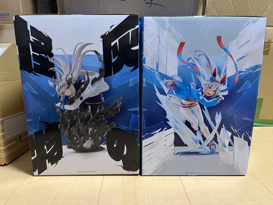 ウマ娘 シンデレラグレイ オグリキャップ タマモクロス フィギュア おまけ付き