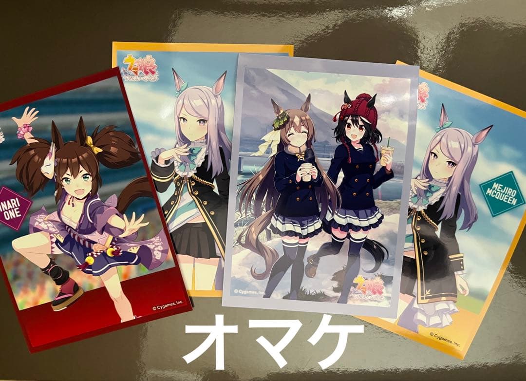 ウマ娘 シンデレラグレイ オグリキャップ タマモクロス フィギュア おまけ付き