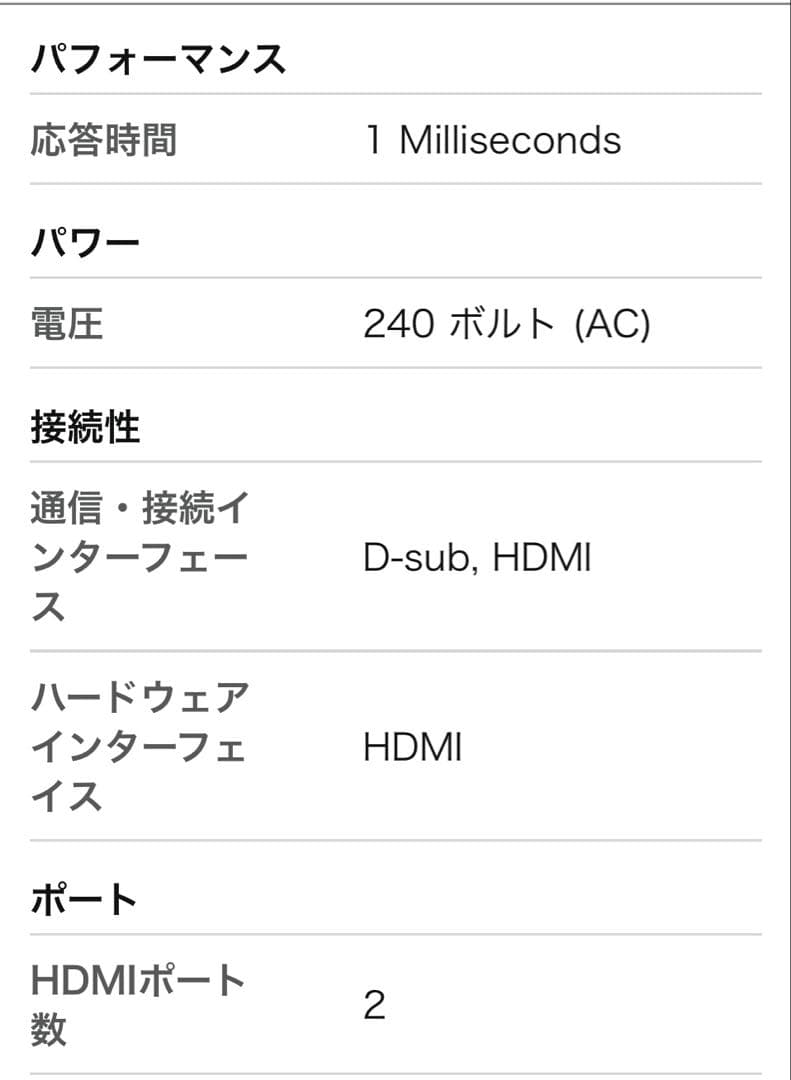 Acer KG241YAbmix 23.8インチ モニター