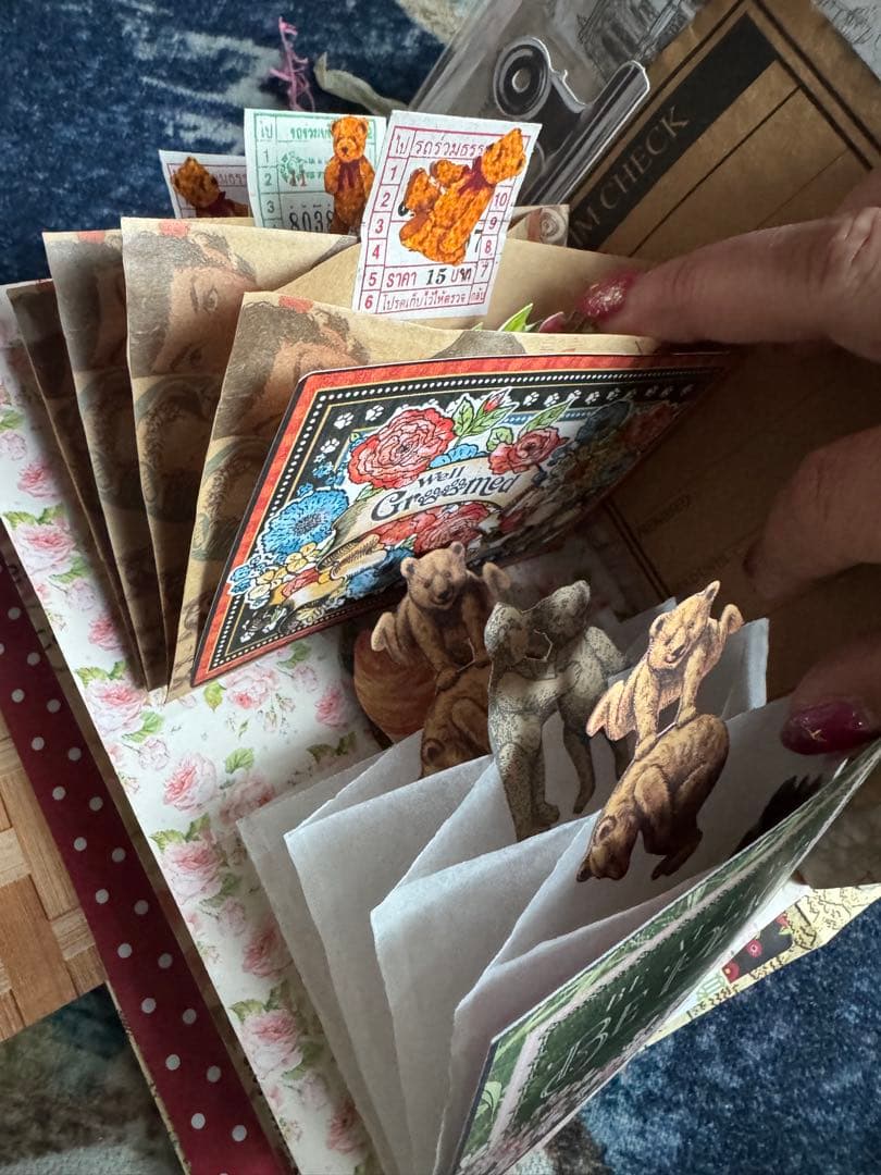 みぃ♡ジャーナル風おすそ分けファイル＆おすそ分け蛇腹ファイルのセット