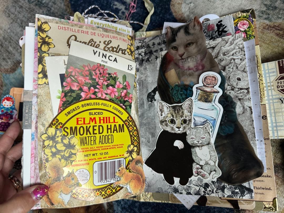 みぃ♡ジャーナル風おすそ分けファイル＆おすそ分け蛇腹ファイルのセット