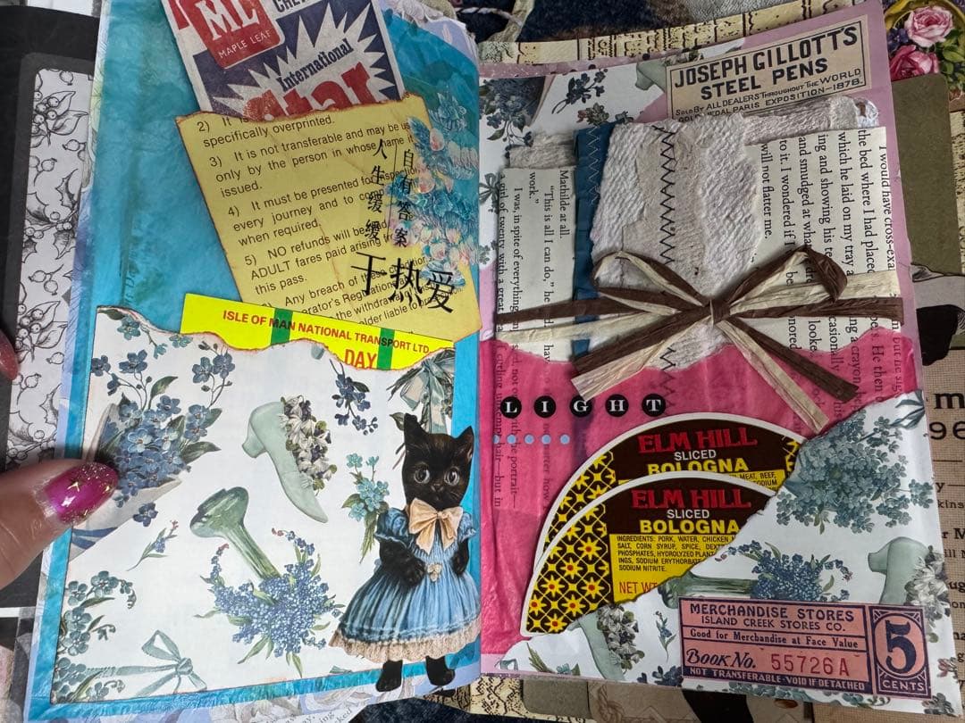 みぃ♡ジャーナル風おすそ分けファイル＆おすそ分け蛇腹ファイルのセット