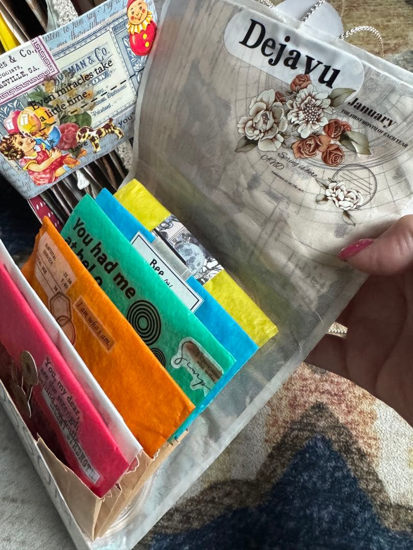 みぃ♡ジャーナル風おすそ分けファイル＆おすそ分け蛇腹ファイルのセット