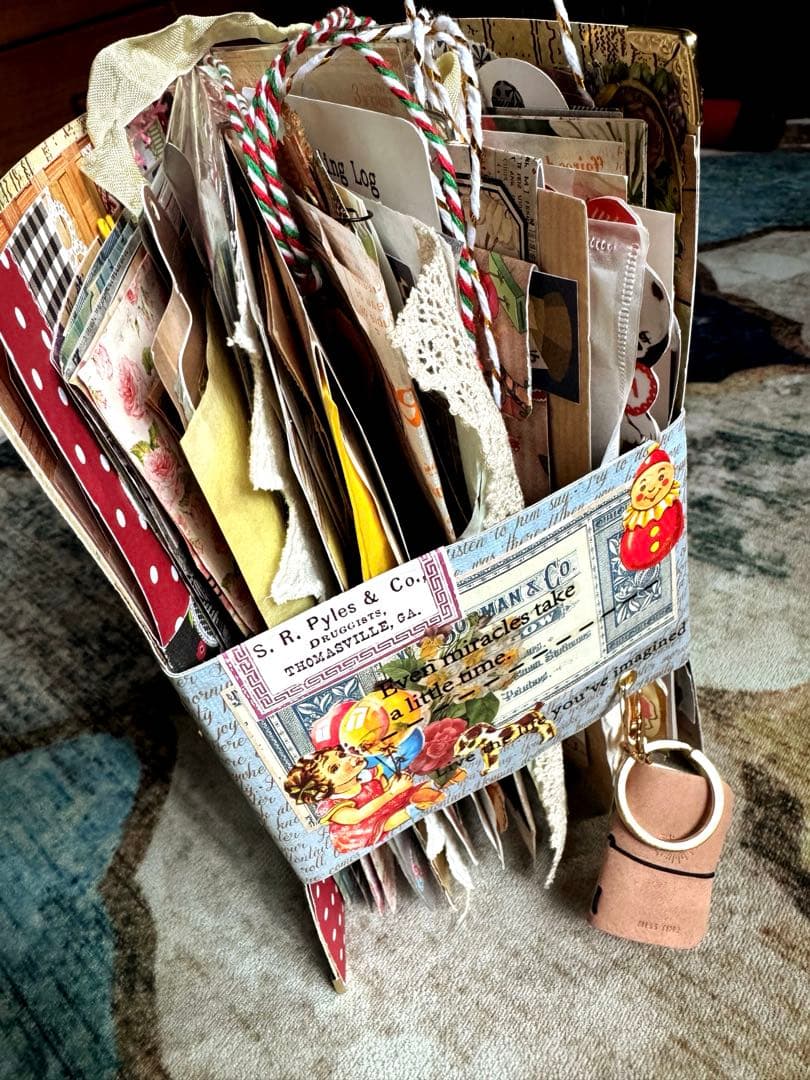 みぃ♡ジャーナル風おすそ分けファイル＆おすそ分け蛇腹ファイルのセット