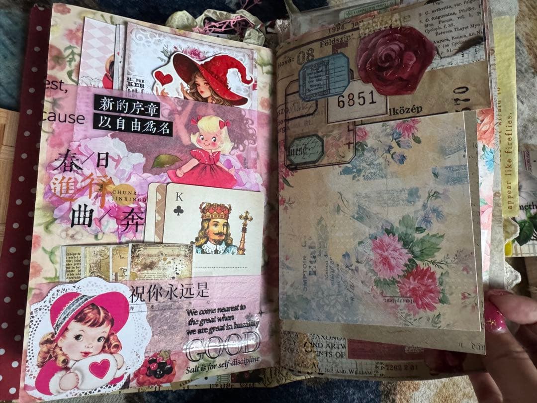 みぃ♡ジャーナル風おすそ分けファイル＆おすそ分け蛇腹ファイルのセット