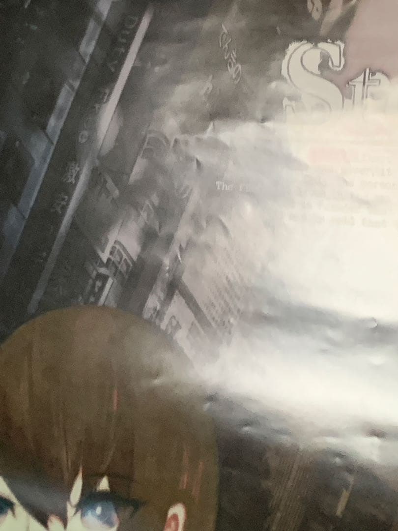 【B2両面印刷】 シュタインズゲート スカイクラッドの観測者 特典 ポスター②