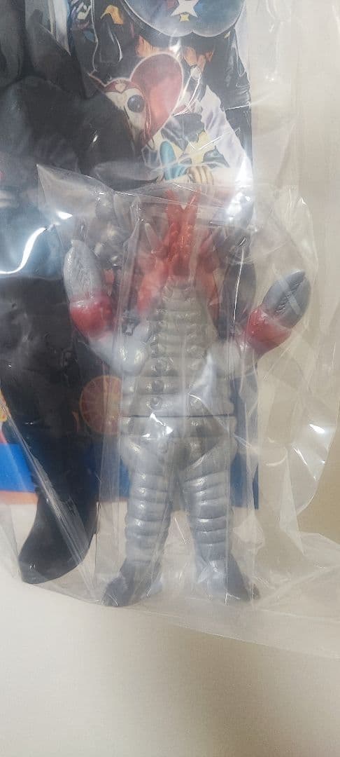 【新品未開封】メディコムトイ　シルバーハカイダー（新色）+ミニギンエビ