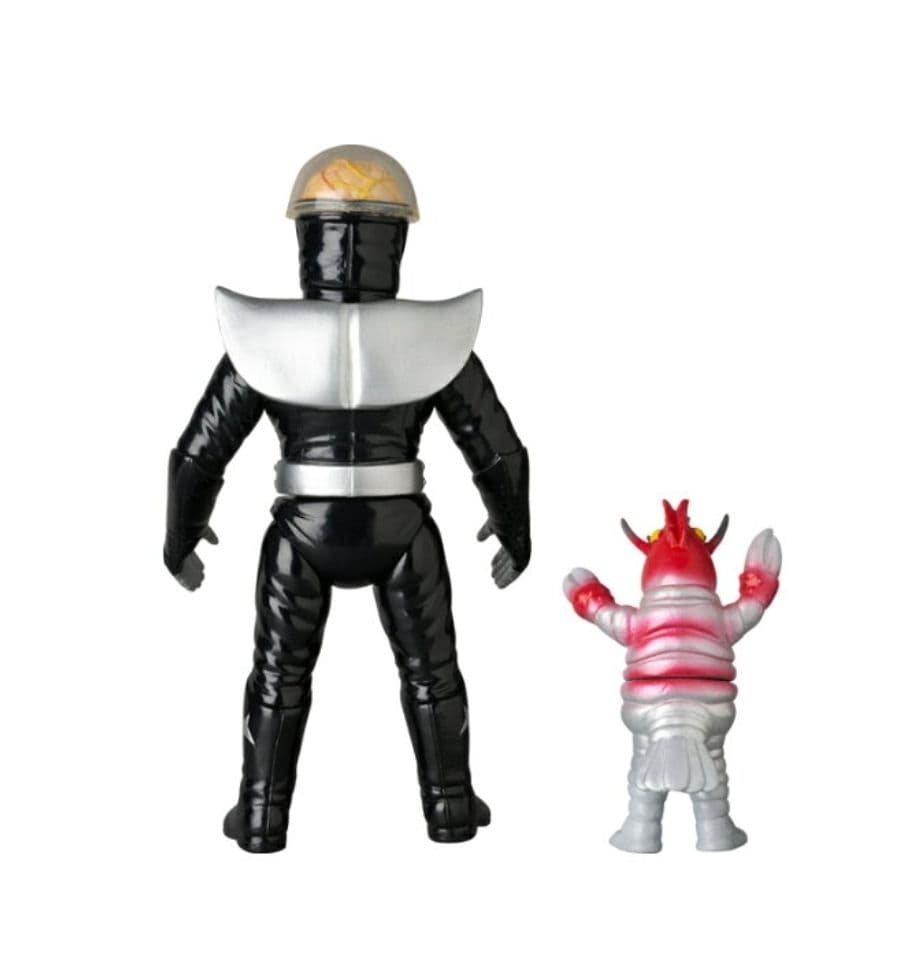 【新品未開封】メディコムトイ　シルバーハカイダー（新色）+ミニギンエビ