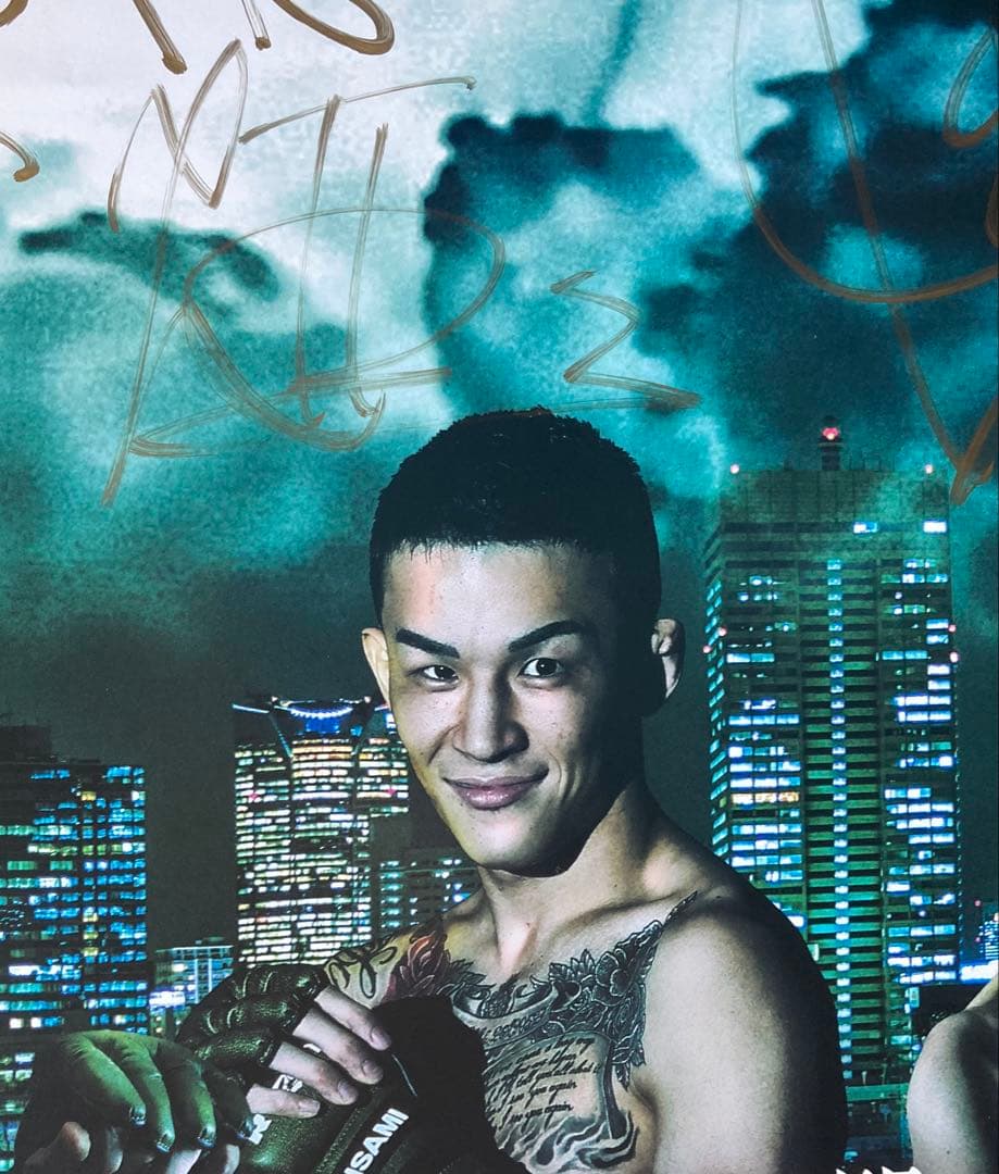 RIZIN LANDMARK 03 直筆サイン入り ポスター