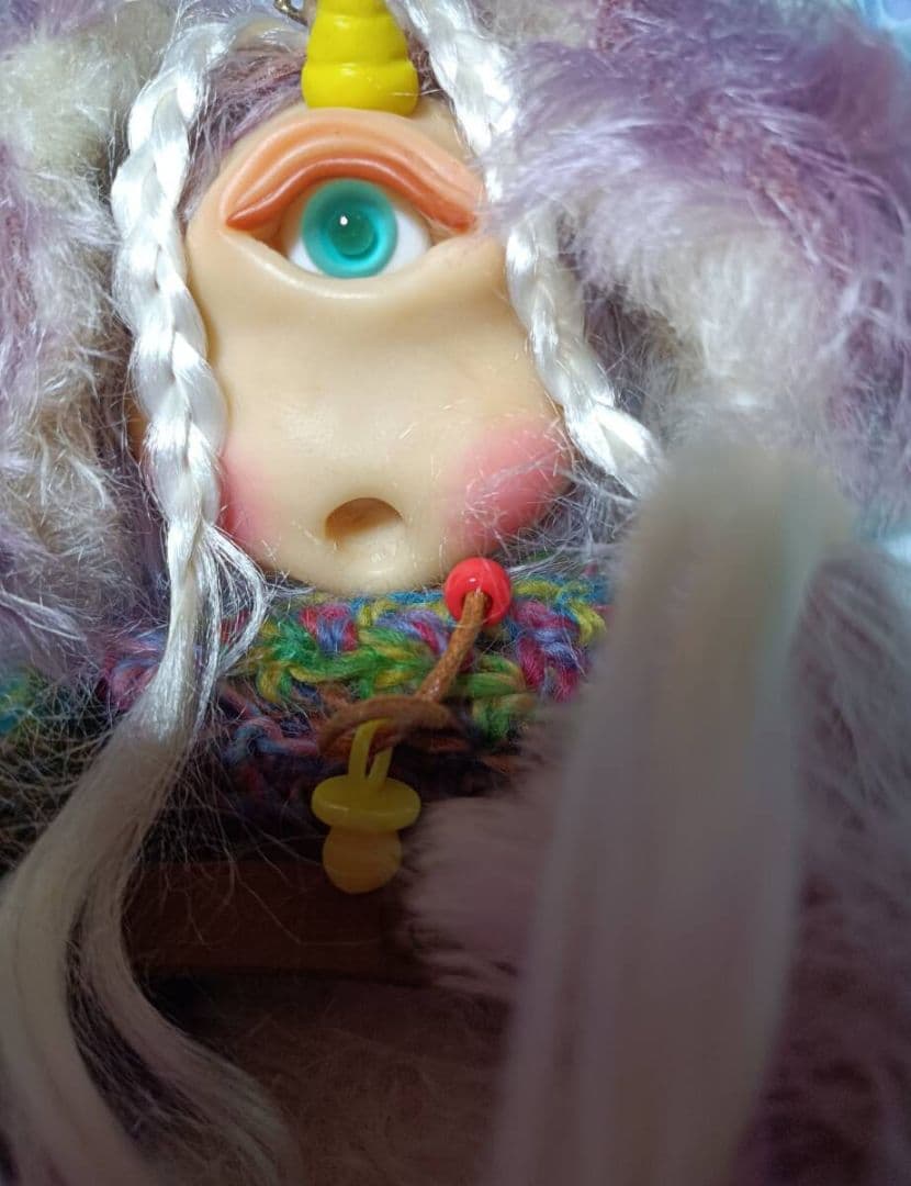 作家様　ハンドメイド　アートドールぬいぐるみ　着ぐるみオニちゃん創作