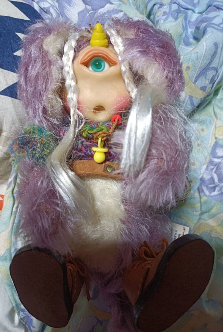 作家様　ハンドメイド　アートドールぬいぐるみ　着ぐるみオニちゃん創作