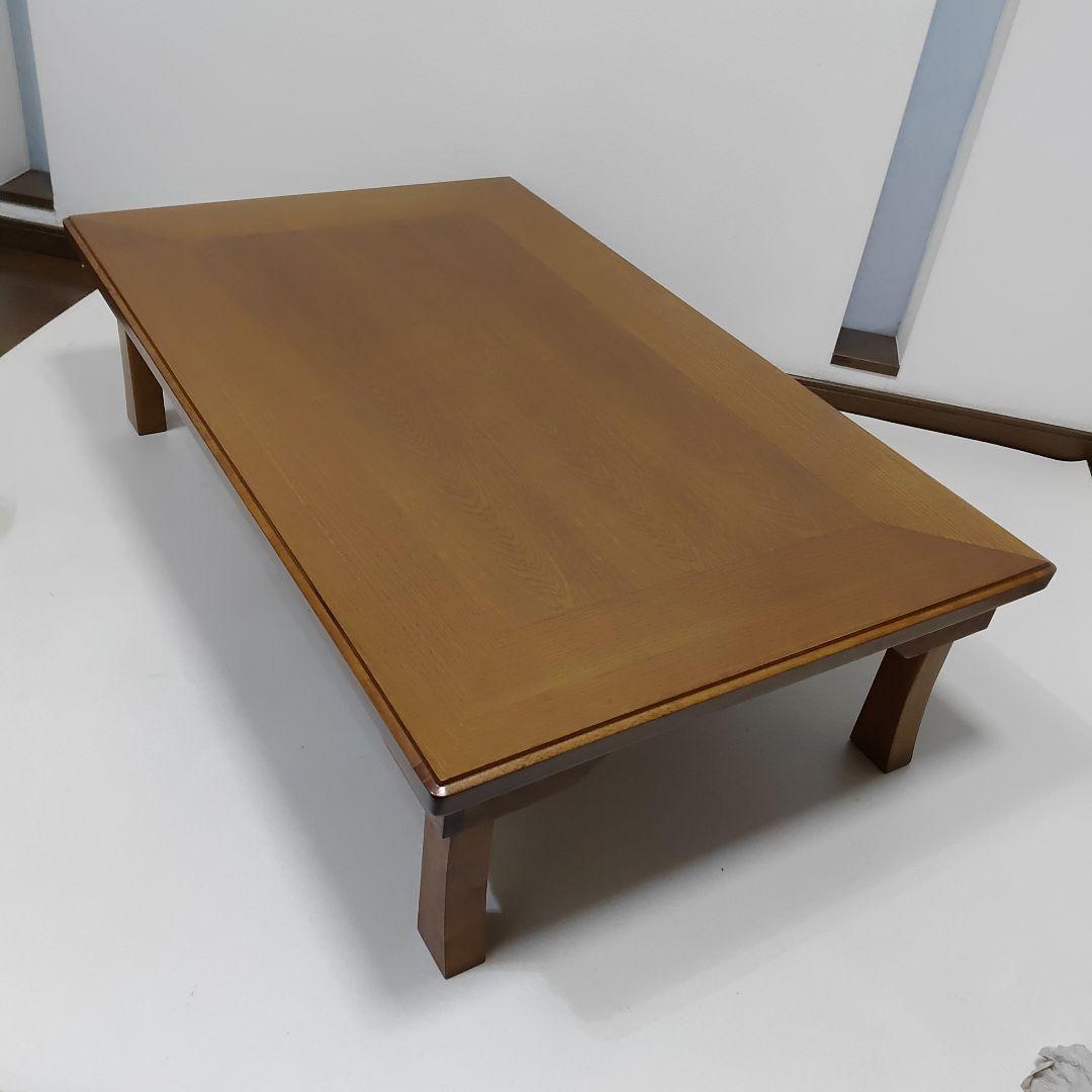 座卓　ちゃぶ台　折り畳み　天板 1200×750mm　大きいサイズ　折りたたみ