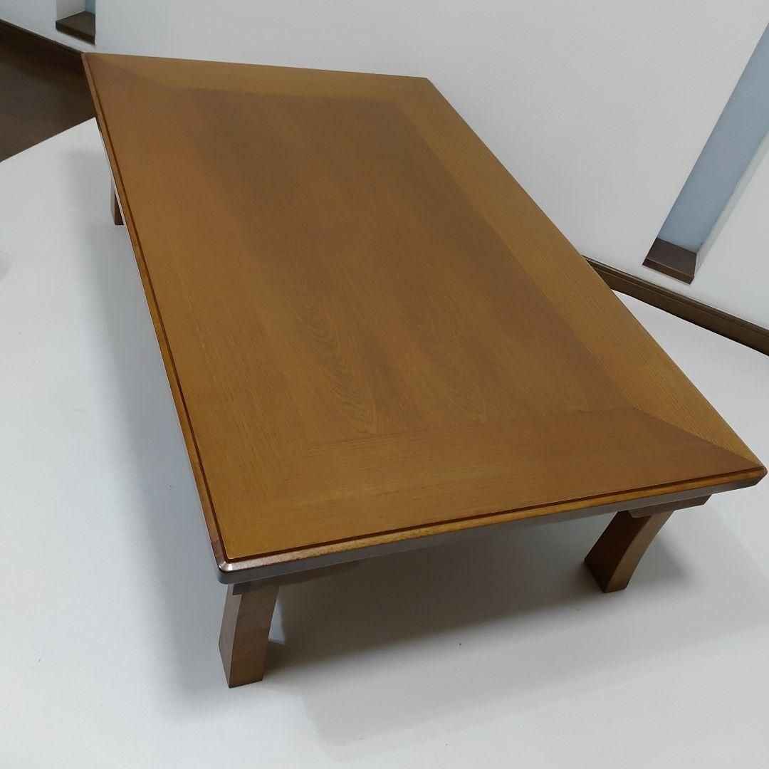 座卓　ちゃぶ台　折り畳み　天板 1200×750mm　大きいサイズ　折りたたみ