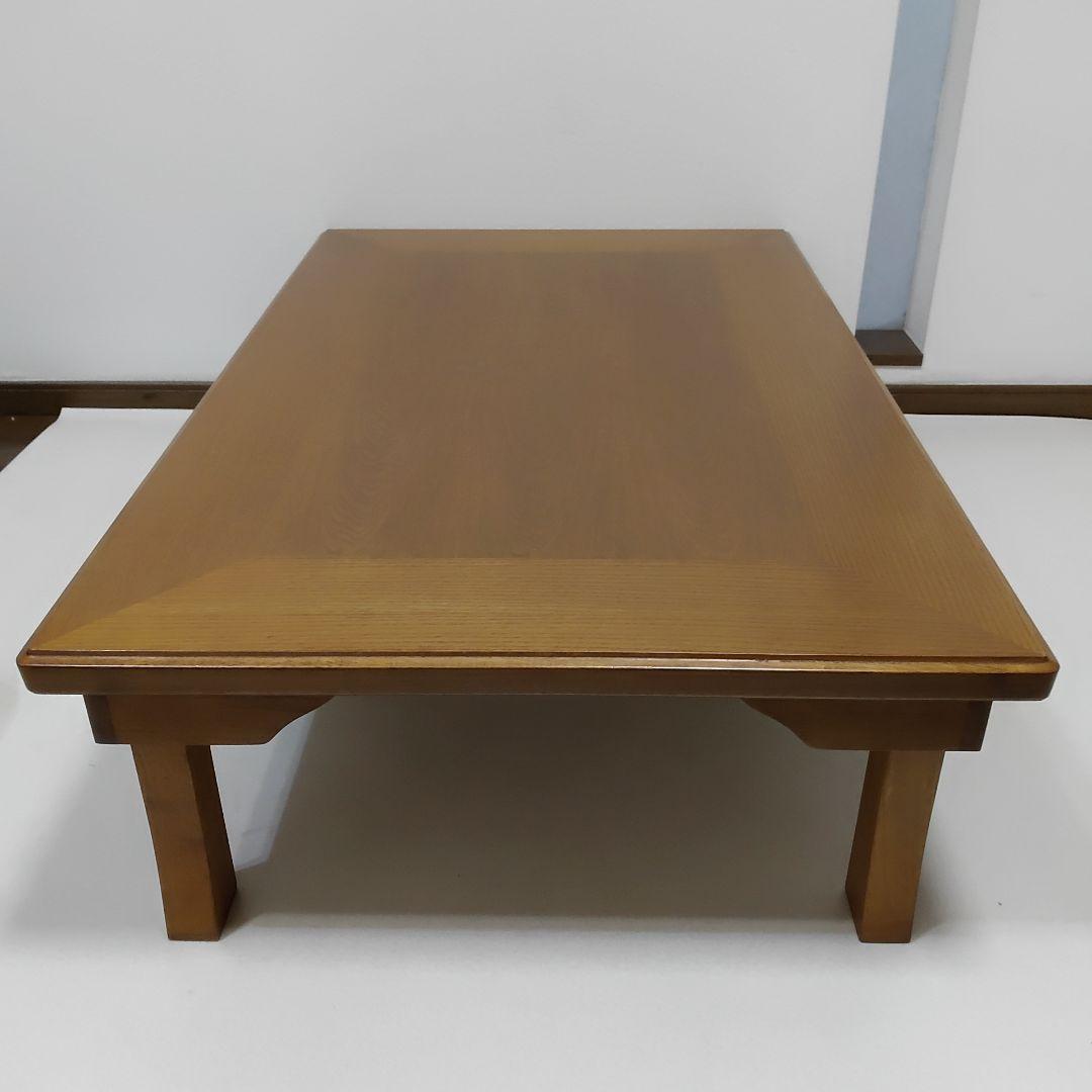座卓　ちゃぶ台　折り畳み　天板 1200×750mm　大きいサイズ　折りたたみ