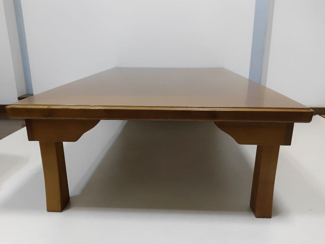 座卓　ちゃぶ台　折り畳み　天板 1200×750mm　大きいサイズ　折りたたみ
