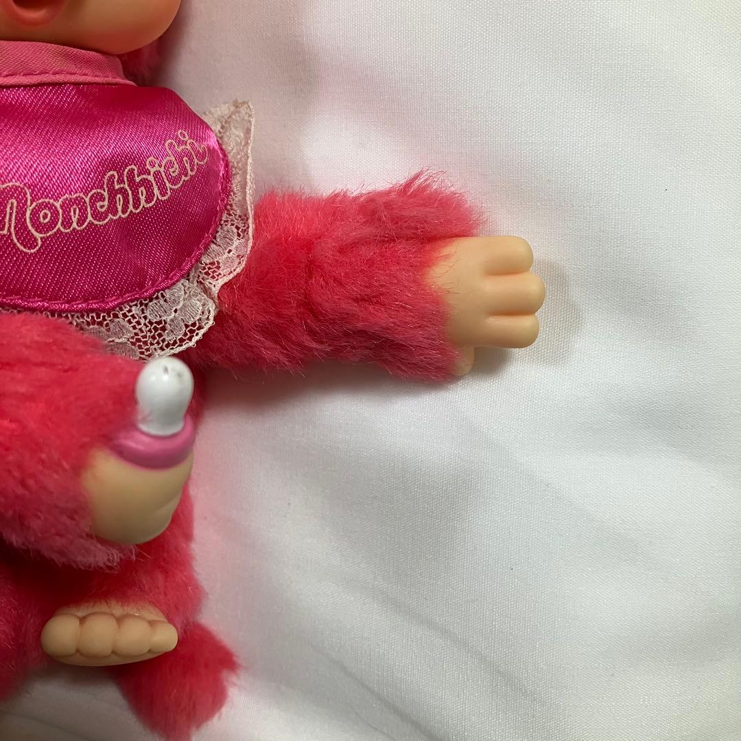 モンチッチ トーンシリーズ ブルーアイ ベリーピンク ぬいぐるみ Sサイズ