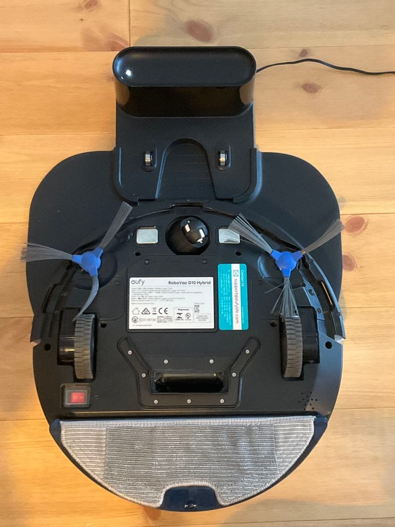 eufy RoboVac G10 吸引と水拭きが同時にできるハイブリッド設計