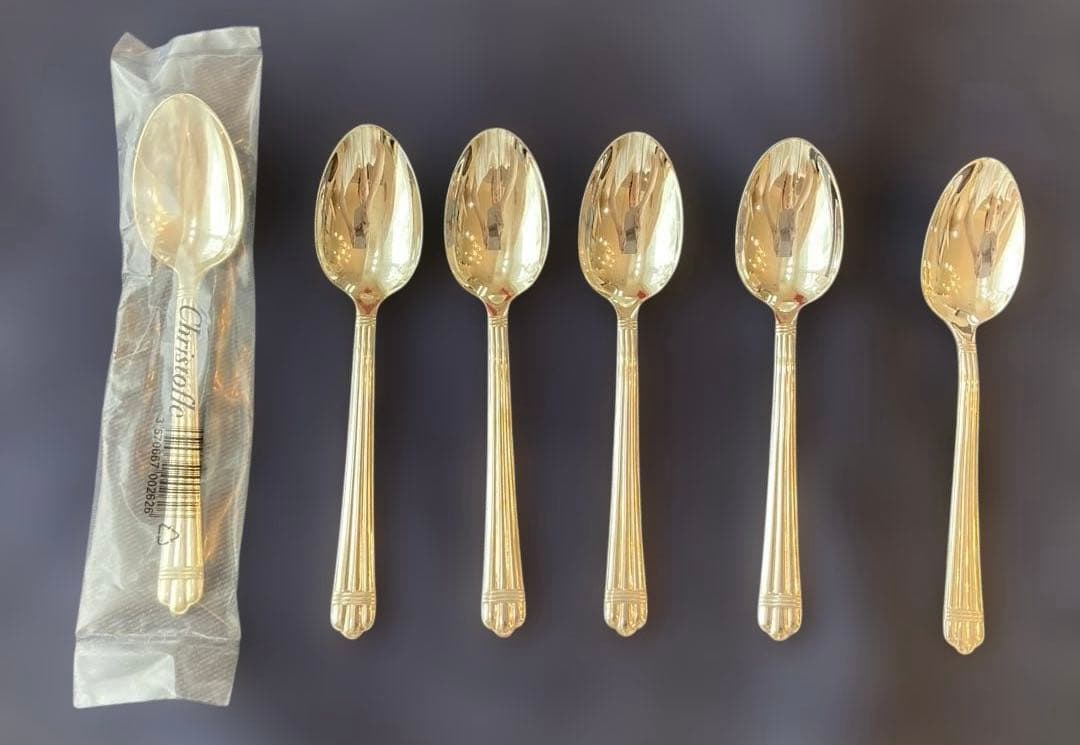 希少 クリストフル アリア スプーン、フォーク、ケーキサーバー13点セット 新品